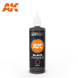 AK Interactive AK Interactive - 3rd Gen. Acryl. - Black Primer