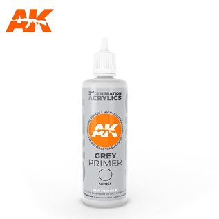 AK Interactive 3rd Gen. Acryl. - Grey Primer