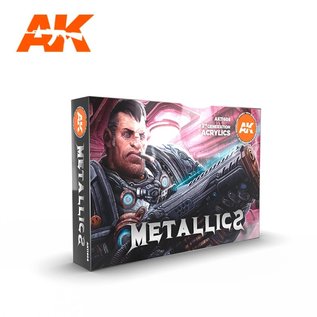 AK Interactive 3rd Gen. Acryl. Set "Metallics Colors"