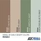 AK Interactive Real Color Set - Israeli AF Early Desert Colors