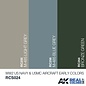 AK Interactive Real Color Set - WW2 Navy & USMC Aircraft Early Colors