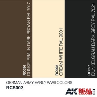 AK Interactive Real Color Set - German Army Early WWII Colors Set