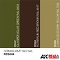 AK Interactive Real Color Set - German Army 1943-1945 Set