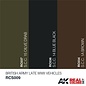 AK Interactive Real Color Set - British Army Late WWII Vehicles Set
