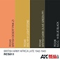 AK Interactive Real Color Set - British Army Afrika, Late 1942-1943  Set