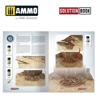 AMMO by MIG How to Paint Brick Buildings. Colors & Weathering System Solution Book (Multilingual)