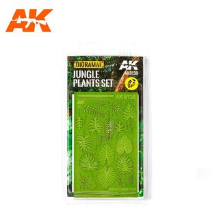 AK Interactive Jungle Plants / Dschungel-Pflanzen 1:32 & 1:35