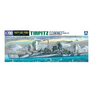 Aoshima Dt. Schlachtschiff Tirpitz - Waterline No. 619 - 1:700
