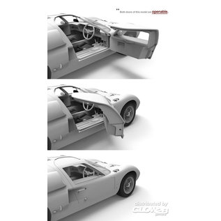 MENG Ford GT40 Mk.II '66 - 1:12