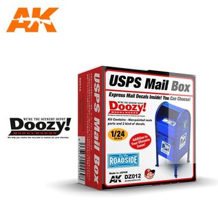 Doozy! Modelworks USPS Mail Box - 1:24