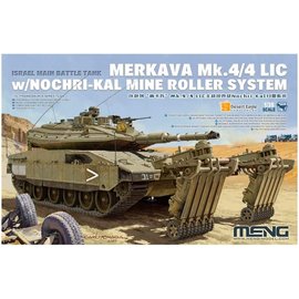 MENG MENG - Israeli Main Battle Tank Merkava Mk.4/4LIC w/Nochri-Kal Mine Roller System - 1:35