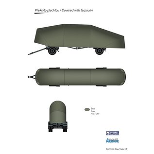 Special Armour Biber Trailer - 1:72