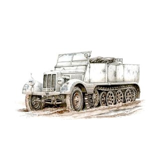 Special Armour Sd.Kfz. 11 Leichter Zugkraftwagen 3t - 1:72