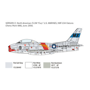 Italeri North American FJ-2/3 Fury - 1:48