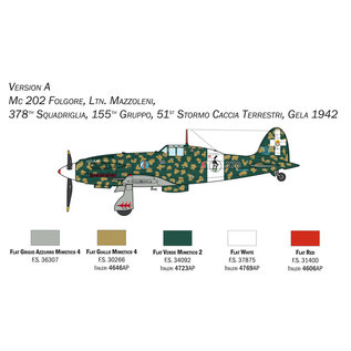 Italeri Macchi MC.202 Folgore - 1:72