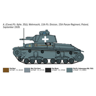 Italeri dt. Panzerkampfwagen 35(t) - 1:72