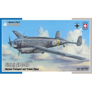 Special Hobby Siebel Si 204D German Transport and Training Aircraft - 1:48