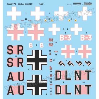 Special Hobby Siebel Si 204D German Transport and Training Aircraft - 1:48