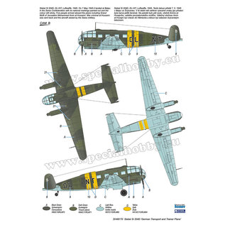 Special Hobby Siebel Si 204D German Transport and Training Aircraft - 1:48