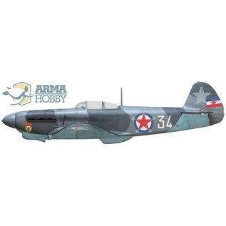 Arma Hobby Yak-1b Allied Fighter Limited Edit. - 1:72