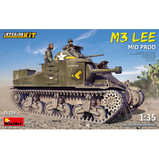 MiniArt M3 Lee Mid Production w/Interior - 1:35