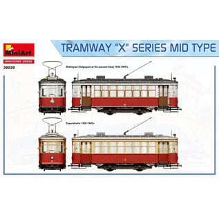 MiniArt Soviet Tramway "X" Series Mid type - 1:35