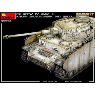 MiniArt Pz.Kpfw.IV Ausf. H - Krupp Grusonwerk Mid Prod. Aug. - Sept. 1943 - 1:35