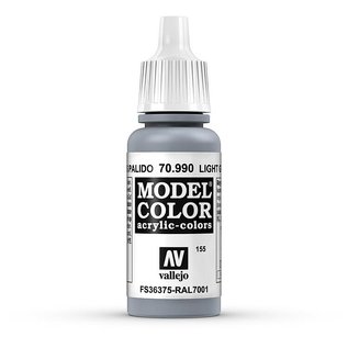 Vallejo Model Color - 990 - Hellgrau (Light Grey), 17 ml