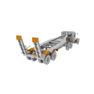 IBG Models Scammell Pioneer Tank Transporter with TRCU30 trailer - 1:72