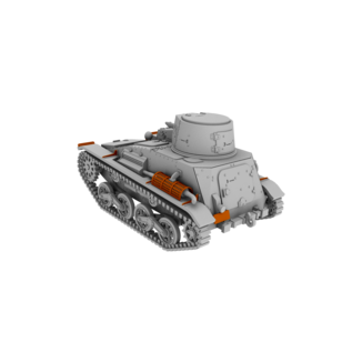 IBG Models Type 94 Japanese Tankette with trailer - 1:72