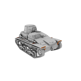 IBG Models Type 94 Japanese Tankette with trailer - 1:72