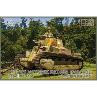 IBG Models Type 89 Japanese Medium Tank Kou gasoline late - 1:72