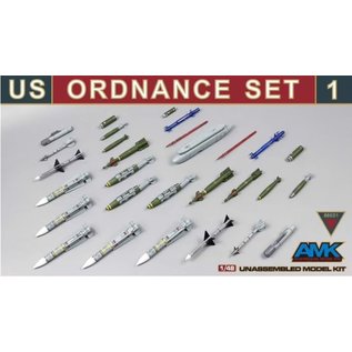 AMK - Avantgarde Model Kits U.S. Ordnance Set 1 - 1:48