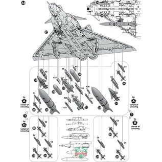 Modelsvit Dassault Mirage 4000 (upgraded version) - 1:72