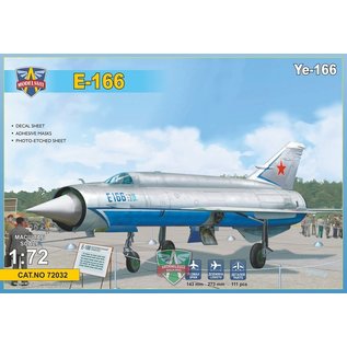 Modelsvit Ye-166 Heavy experimental interceptor - 1:72