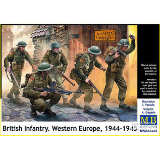 Master Box British Infantry. Western Europe , 1944-1945 - 1:35