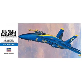 Hasegawa McDonnell Douglas F/A-18A Hornet "Blue Angels" U.S. Navy Flight Demonstration Squadron - 1:72