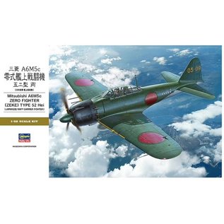 Hasegawa Mitsubishi A6M5c Zero Fighter "Zeke" Type 52 - 1:32