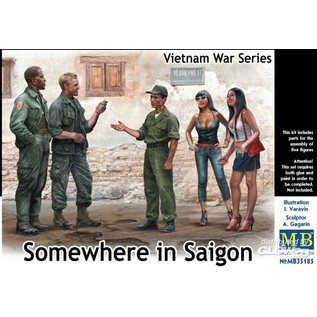 Master Box Somewhere in Saigon,Vietnam War Series - 1:35