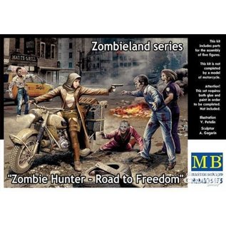 Master Box Zombie Hunter-Road to Freedom. Zombieland series - 1:35