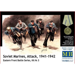 Master Box Soviet Marinas Attack 1941-1942. Eastern Front Battle Series - 1:35