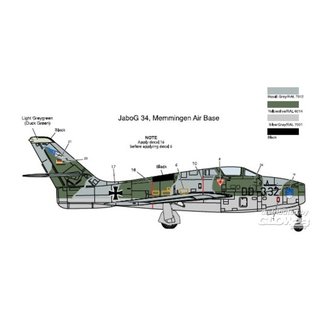 Kinetic Republic F-84F Thunderstreak - 1:48