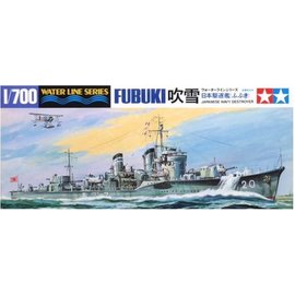 TAMIYA Tamiya - jap. Zerstörer Fubuki - Waterline No. 401 - 1:700