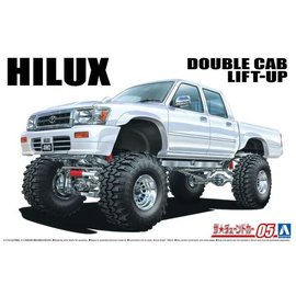 Aoshima Aoshima - Toyota Hilux PickUp Double Cab Lift Up 1994 - 1:24