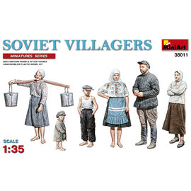 MiniArt MiniArt - Sowjetische Dorfbewohner - 1:35