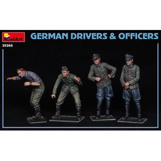 MiniArt German Drivers & Officers - 1:35