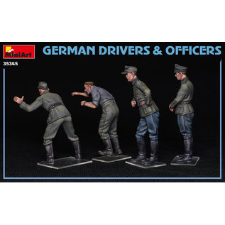 MiniArt German Drivers & Officers - 1:35