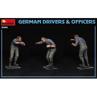 MiniArt German Drivers & Officers - 1:35