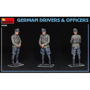 MiniArt German Drivers & Officers - 1:35