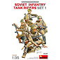 MiniArt Sowjetische Infanterie Panzerfahrer Set 1 - 1:35